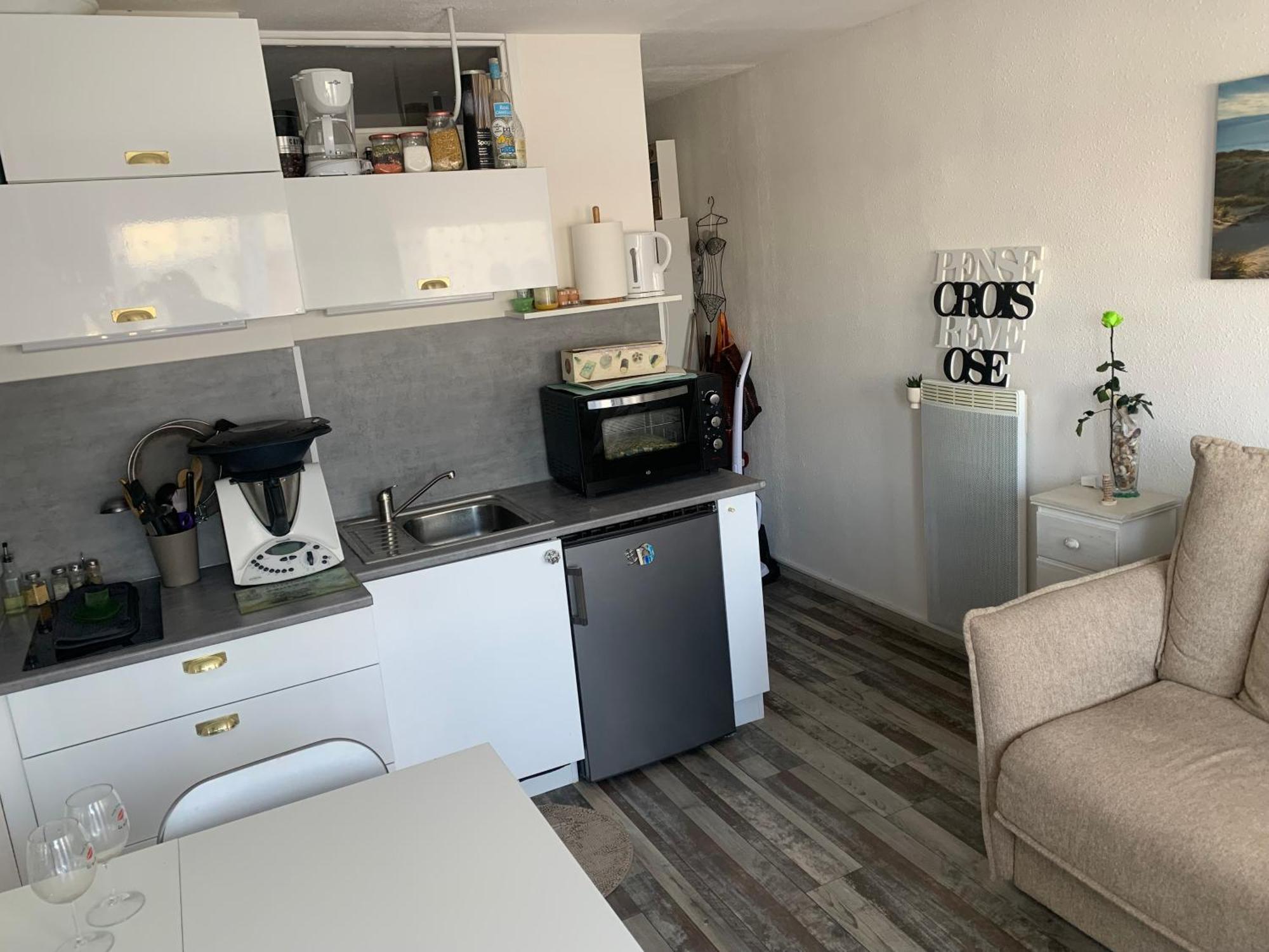 Vittoria Immobilier 11 - Reglement Sur Place - Cheques Vacances Acceptes La Grande Motte Pokoj fotografie